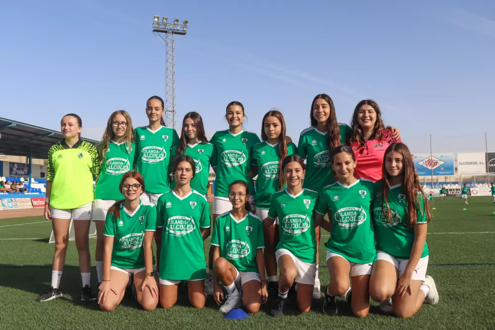 Foto plantilla Femenino Interescuelas